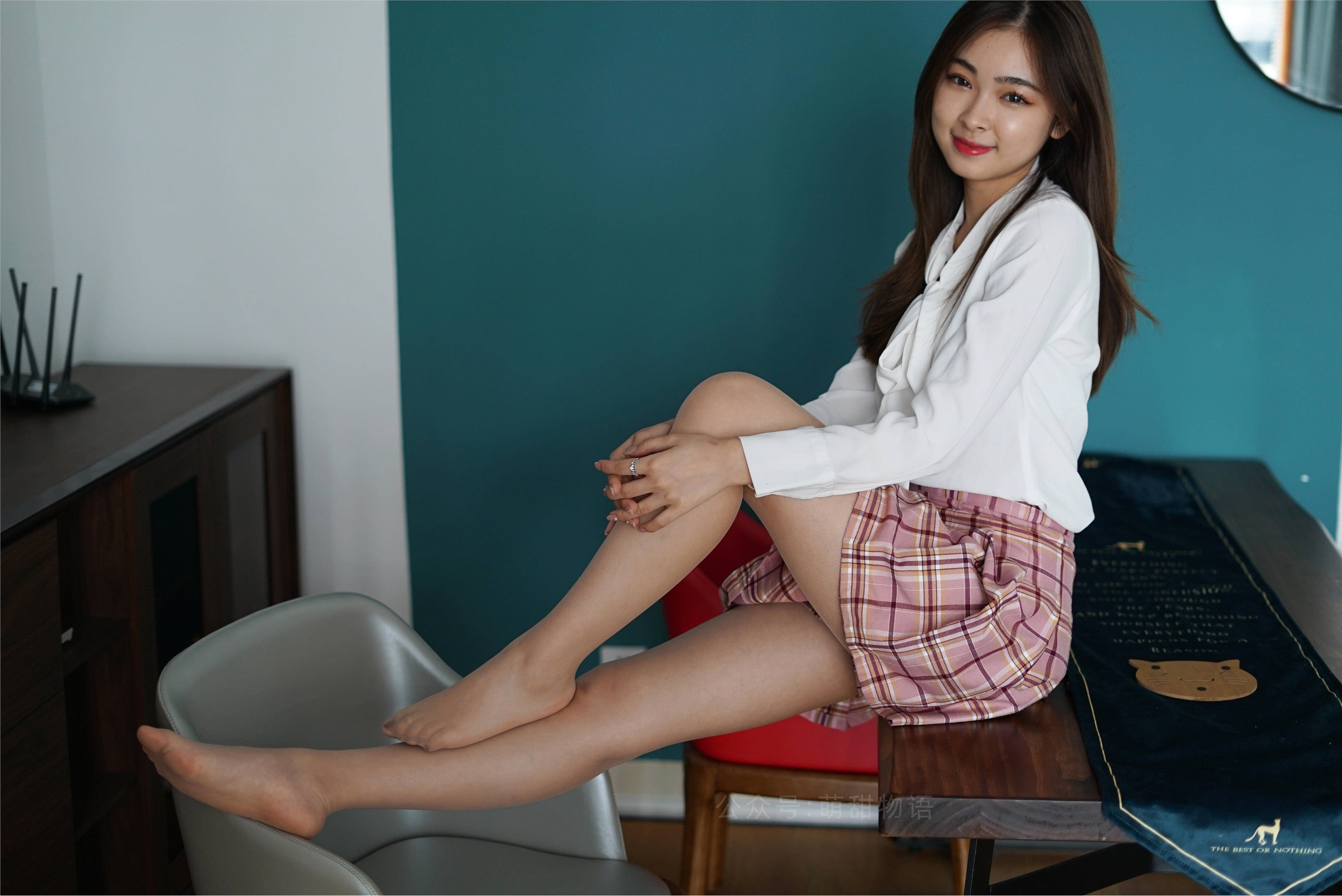 萌甜物语 XM113《粉嫩百褶裙-姗姗》